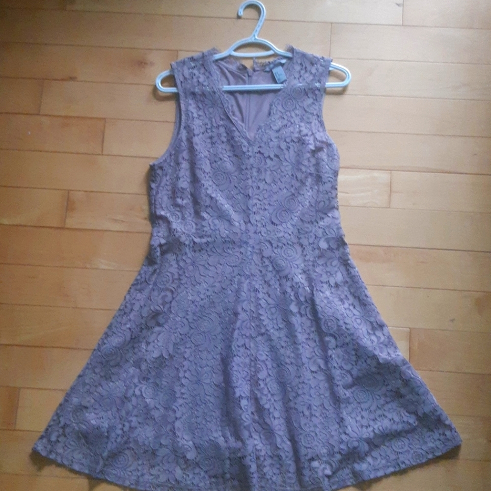 H&M - Stunning Lace Fit and Flare Dress